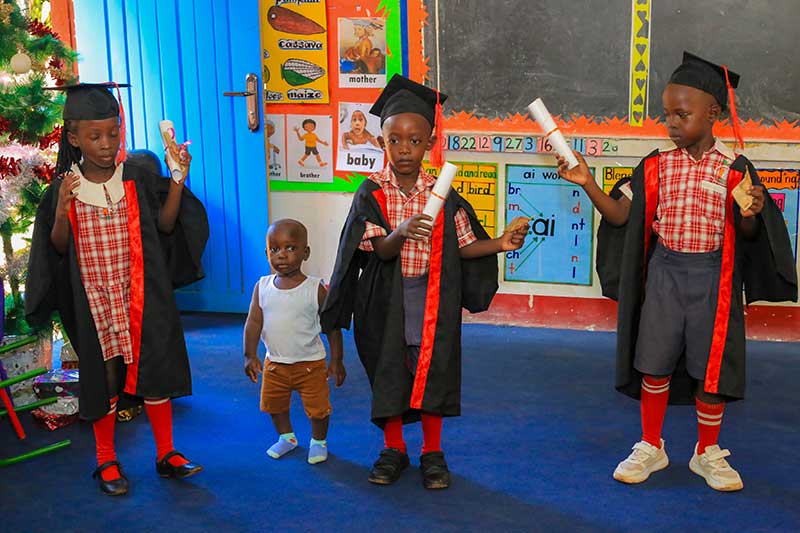 Children in classroom